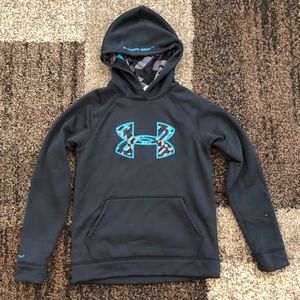 Youth Dark Gray UA Hoodie